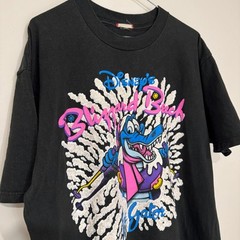 Vintage 1990s Disney Blizzard Beach Ice Gator T-shirt Size XL Black