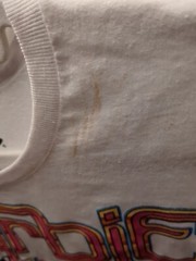 BARBIE Adult T Shirt Racing Phenomenal Short Sleeve White W Bold Graphic Size M