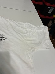 Jesus Crucifix Shirt XL White Religious Christian Streetwear SKater Grunge Y2K
