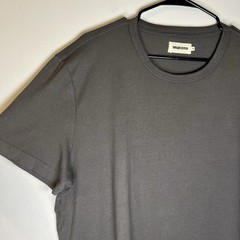 Taylor Stitch Organic Cotton Tee Shirt Charcoal Gray Mens Size 46 XL Sustainable