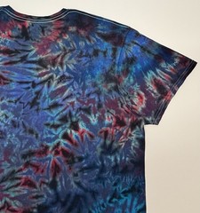 Handmade Tie Dye T-Shirt Unisex Size XL Multicolor Scrunch Design Gildan Tee NEW