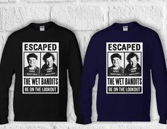 The Wet Bandits Escaped Lookout T shirt Men Women Hoodie Sweatshirt Unisex 3005