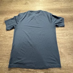 REI Co-op Shirt Mens S Blue Performance Gorpcore Hiking Tee Base Layer Outdoor