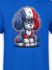 Patriotic Pup Poodle T-Shirt | Unisex