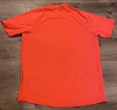 Under Armour Orange 1326413 Men’s UA The Tech Tee 2.0 SS T-Shirt SZ S P2p 18.5”