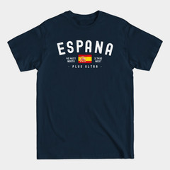 Spain Shirt Heavyweight Boxy Retro Spanish Pride Flag Heart Varsity Cotton