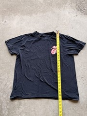 Vintage Rolling Stones Tour 2019 Black Tongue Logo Graphic Tee Short Sleeve L