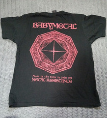 BABYMETAL THE ONE Official T-Shirt Size M Black Tee Japan