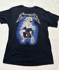 Vintage Single Stitch 1989/1987 Metallica Ride The Lightning T Shirt Men’s Large