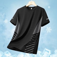 Quick Dry Sports T-Shirt Men’s Running Hiking Fishing Outdoor Breathable Top