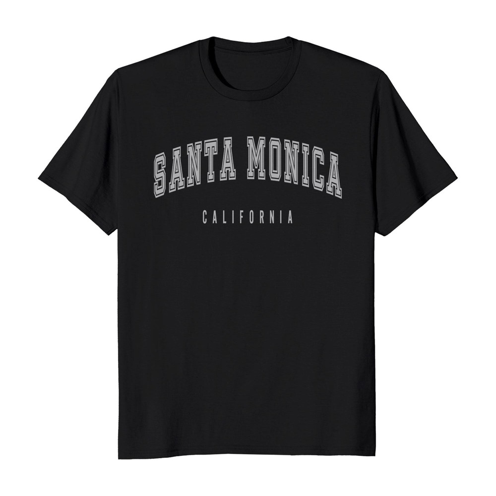 Santa Monica California Classic Short Sleeve Men’s T-Shirt