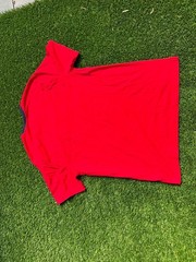 Tommy Hilfiger Men’s Red Short-Sleeve Signature Stripe T-Shirt