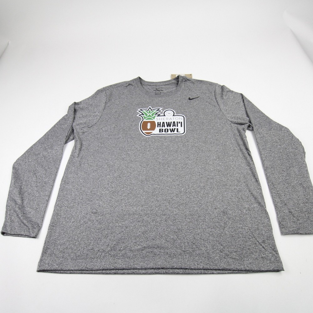 Nike Dri-Fit Long Sleeve Shirt Men’s Gray New with Tags XXL