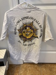 Sigma Alpha Epsilon Fall Rush 1996 T-Shirt Size XL University Of Montana