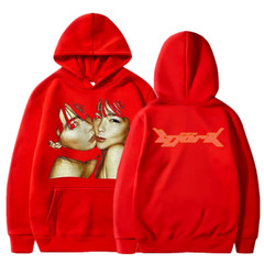 1990 Bjork Heavy Concert Vintage Hoodie Hip Hop Music Album Double Sided Print O