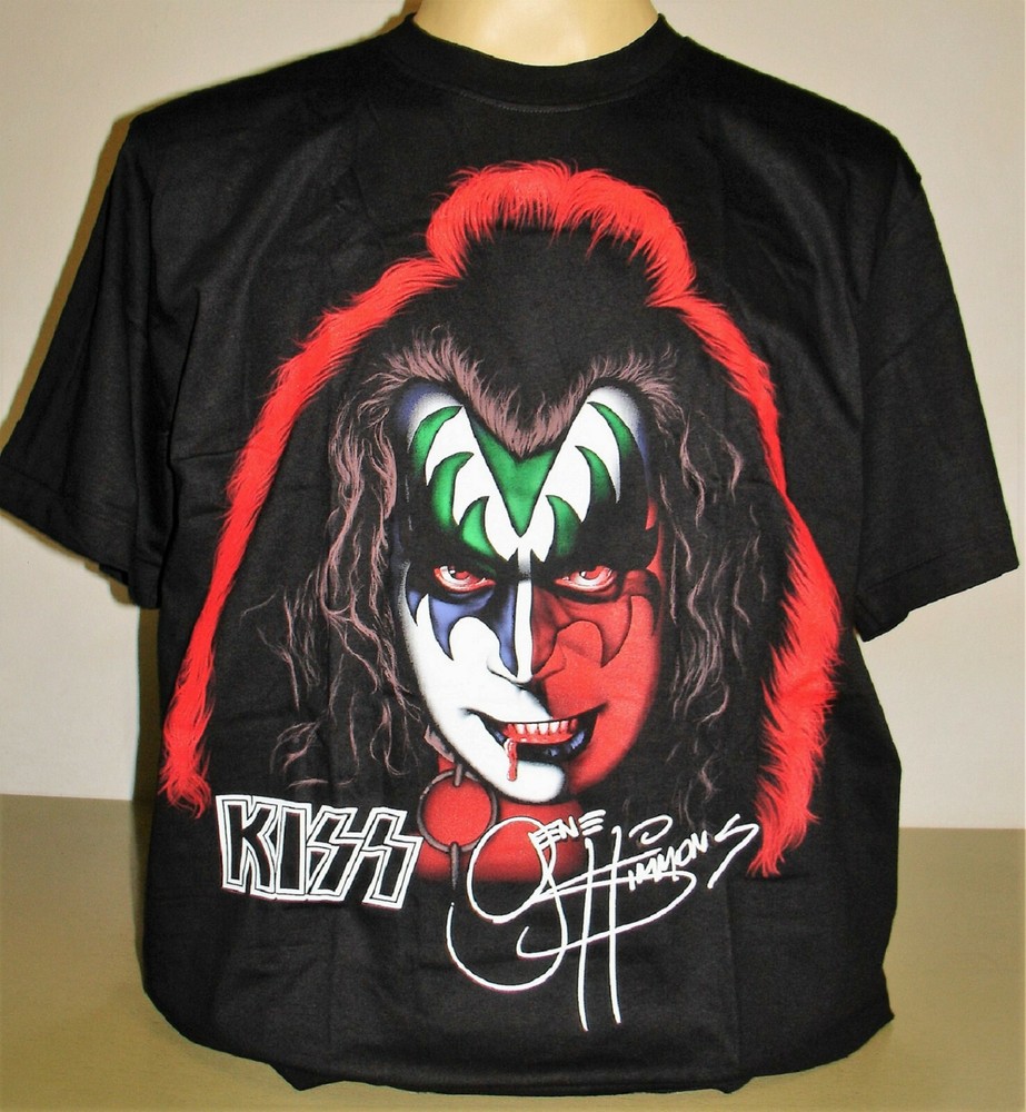 Kiss Gene Simmons 1978 Solo Album Retro T-Shirt Size S M L XL 2XL 3XL Rock Band