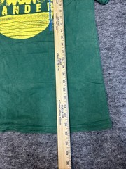 Mighty Fine Men’s Size Large Nature Inspired Green Graphic Short Sleeve Tee Shrt