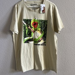 The Muppets KERMIT THE FROG Country Roots Banjo T-Shirt MENS XL NEW / TAG