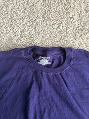 Champion shirt adult extra large 1XL purple short sleeve crewneck casual mens a2