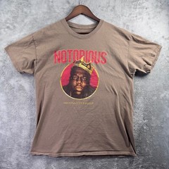 Brooklyn Mint T-Shirt Size Large The Notorious BIG “Brooklyn’s Finest” Brown