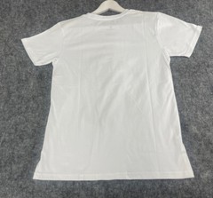 Off Prize Shirt Mens Medium Tee Dog Print White Slim Fit Cartoon Mafia Boss N131