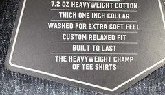 Sullen Men’s T-shirt Oversize Wide Fit Puka NACUA Heavyweight Premium Quality