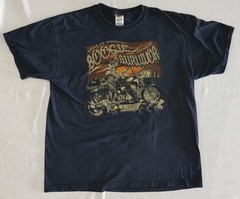 2009 Biker Fest TShirt Abate of Indiana Boogie Survivor Graphic Shirt Size XL
