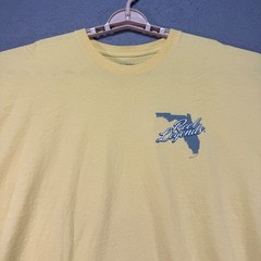 Reel Legends Shirt Adult Extra Extra Large Yellow Performance Fishing Redfish