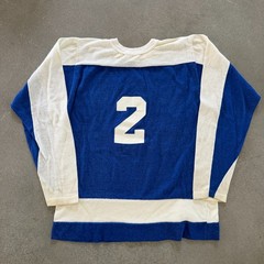 Vintage 60s Hockey Baseball Jersey Brentwood Optimist 3/4 Sleeve True 18.5×24