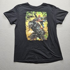 Spyder Man & Venom Marvel Men’s Large Printed Graphic Black T-Shirt