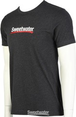 Sweetwater Logo Tee – Dark Grey Heather, Large
