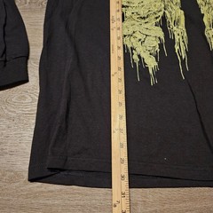 Vintage 2009 Adult Swim Metalocalypse Dethklok Long Sleeve T Shirt Black 2XL Ban
