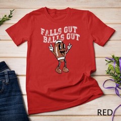 Retro Falls Out Balls Out Football Vintage Thanksgiving Unisex T-shirt