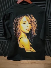 MARIAH CAREY ON SHAKA HEAVYWEIGHT GARMET DYED T SHIRT