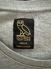 2010s Drake OVO – October’s Very Own Grey Tank Top, Size Medium, Like New