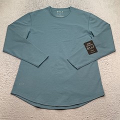 BYLT Drop Cut LUX Long Sleeve Stretch Blue Shirt Men’s Large NWT