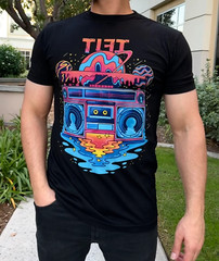 TLFI Men’ T-shirt Planet Echo Regular Fit Crew neck S-4XL
