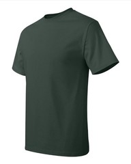 Hanes 5250 4XL 5XL Authentic Short Sleeve Men’s Cotton T-Shirt Deep Forest