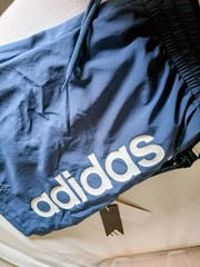 3S HTHR TEE (Men’s 3-Stripes Heather Tee)​Colorway: Wonder Steel Melange (a…