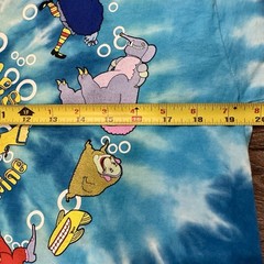 Vintage Liquid Blue Beatles Shirt Yellow Submarine Tie Dye M Made In USA 2004