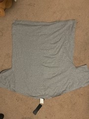 Makaveli Branded Tupac Shakur Graphic Print Crew Neck T-Shirt XXL Gray Cotton