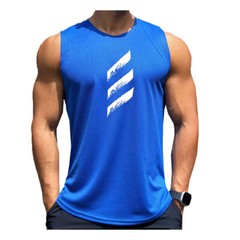 Men Quick Dry Bodybuilding Tank Top Gym Fitness T Shirt Stringer Singlet Vest US