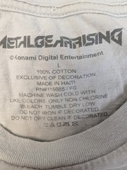 Vintage 2013 Metal Gear Rising Revengeance Raiden Promo Tee – Konami Official