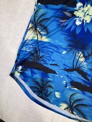 Coofandy Hawaiian Style Print outdoor beach surf tropical T shirt sz XL