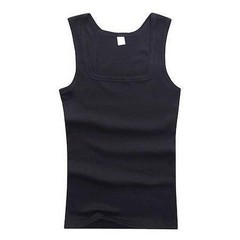 Men’s Tank Top A-Shirt Wife Beater Undershirts Size S-4XL