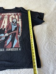 2011 Johnny Cash at Nashville TN Print T Shirt Men’s XL