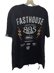 Fasthouse Crew 805 Black T Shirt Size XL