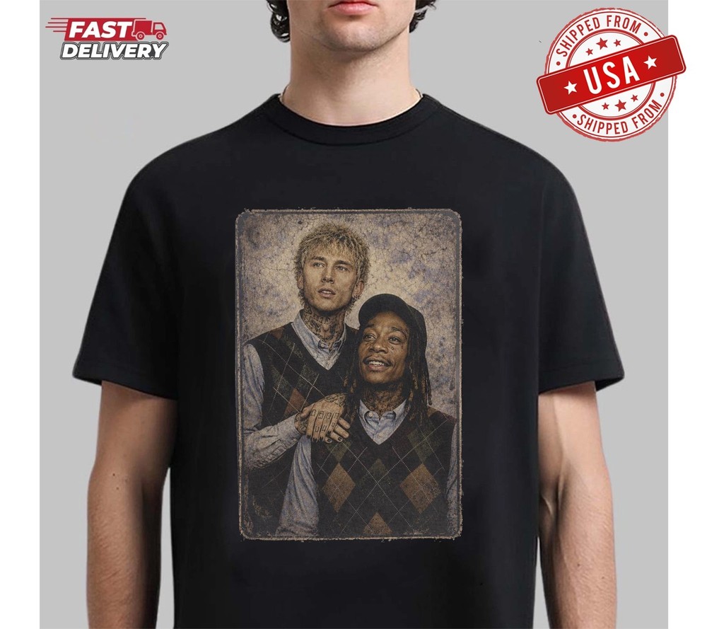 Khalifa MGK Rap Parody Step Brothers Bros T-Shirt, Funny Music Tee