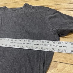 KISS Lucky Brand T Shirt Men XXL Gray Blue Music Rock Band Graphic Tee 2XL 50-52