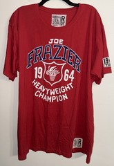 Roots of Fight Joe Frazier 1964 Tokyo 3XL Heavyweight Champion Shirt USA